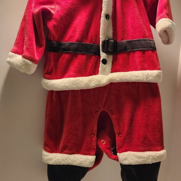 Used Santa Baby Onesie Suit 3-6 Months - Picture 2 of 9